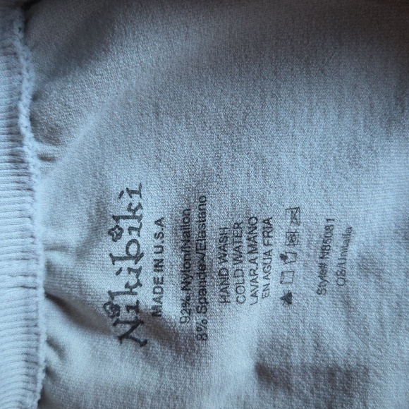 Nikibiki Light Gray Leggings - Picture 1 of 2